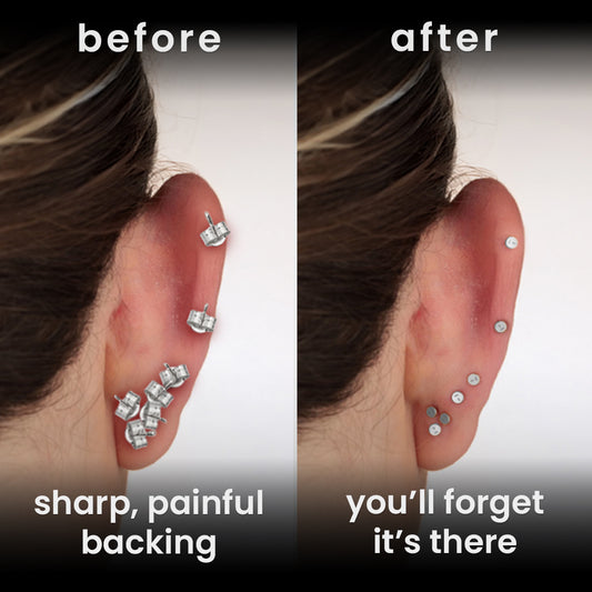 Ball Flatback Stud — Adoria