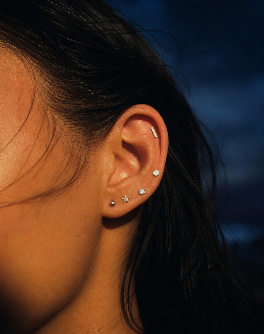 Sun Flatback Stud — Adoria