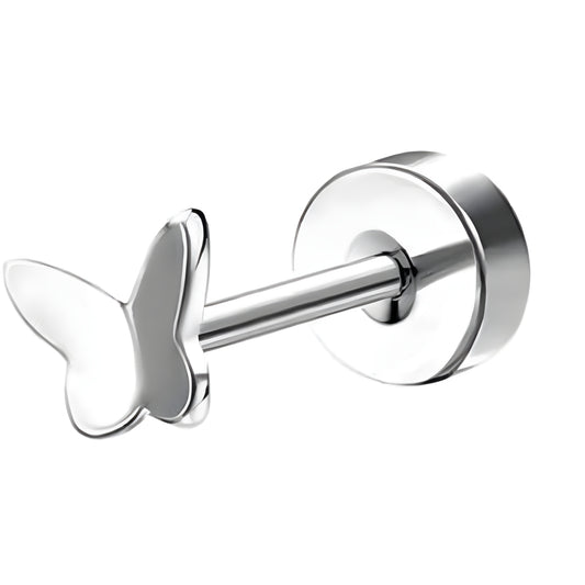 Butterfly Flatback Stud — Adoria
