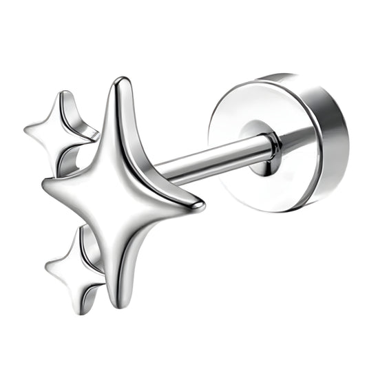 Sparkle Flatback Stud — Adoria